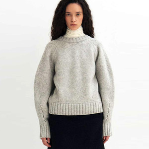 모한(MOHAN) RTW 셰틀랜드울 백 오픈니트 55-66