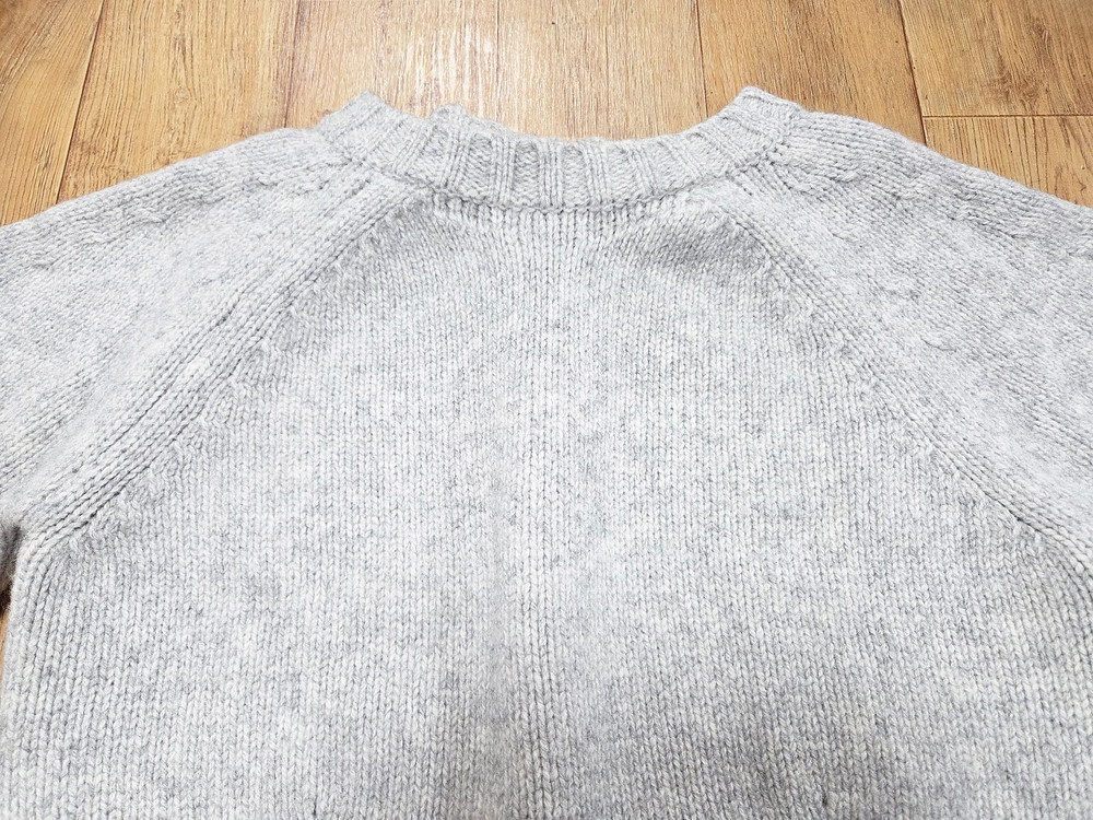 모한(MOHAN) RTW 셰틀랜드울 백 오픈니트 55-66--5