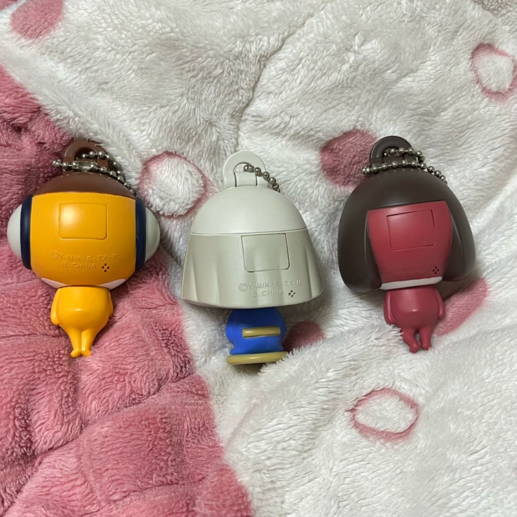 케로로 고전 헤드맨 가챠 키링 쿠루루 도로로 기로로--2