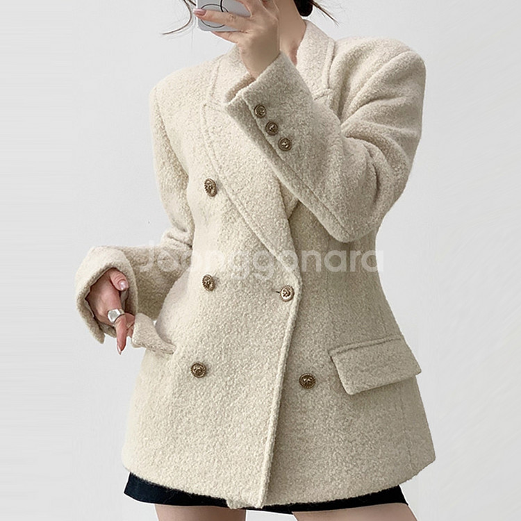 유아부미(uaboutme) 부클 아워글라스 자켓 55--5