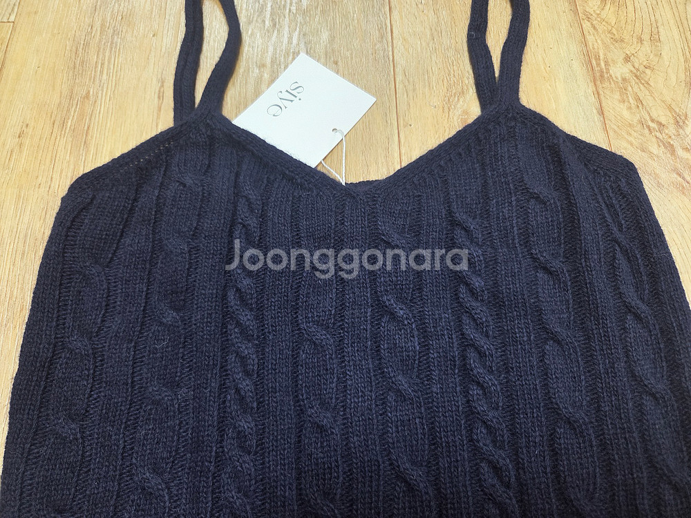 시예(siye) 시예샵 샵시예 네이비 홀리데이 라쿤 볼레노 니트세트 프리사이즈 새상품--6