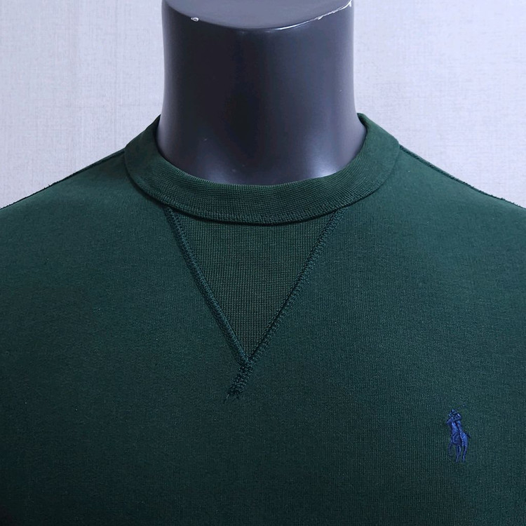 폴로 더블니트 맨투맨--2