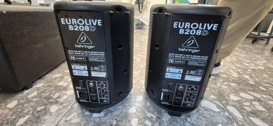 베링거 B208D 액티브 스피커--1