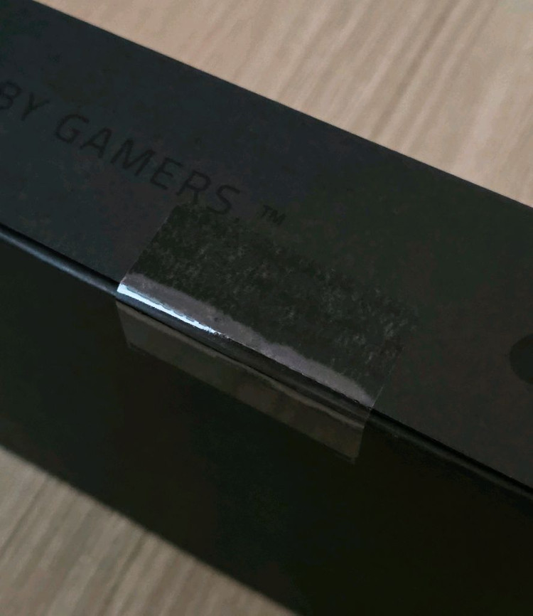 (미개봉) 레이저 블랙위도우 토너먼트 에디션 크로마 스텔스 - 오렌지축 텐키리스 키보드--3