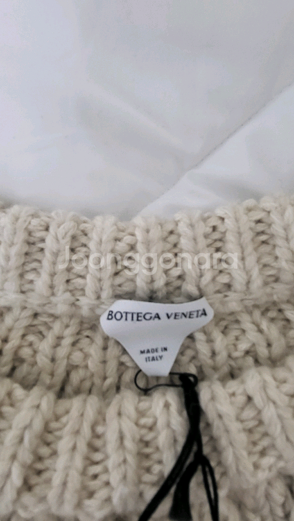 보테가 베네타 믹스 울 그래픽 니트--2