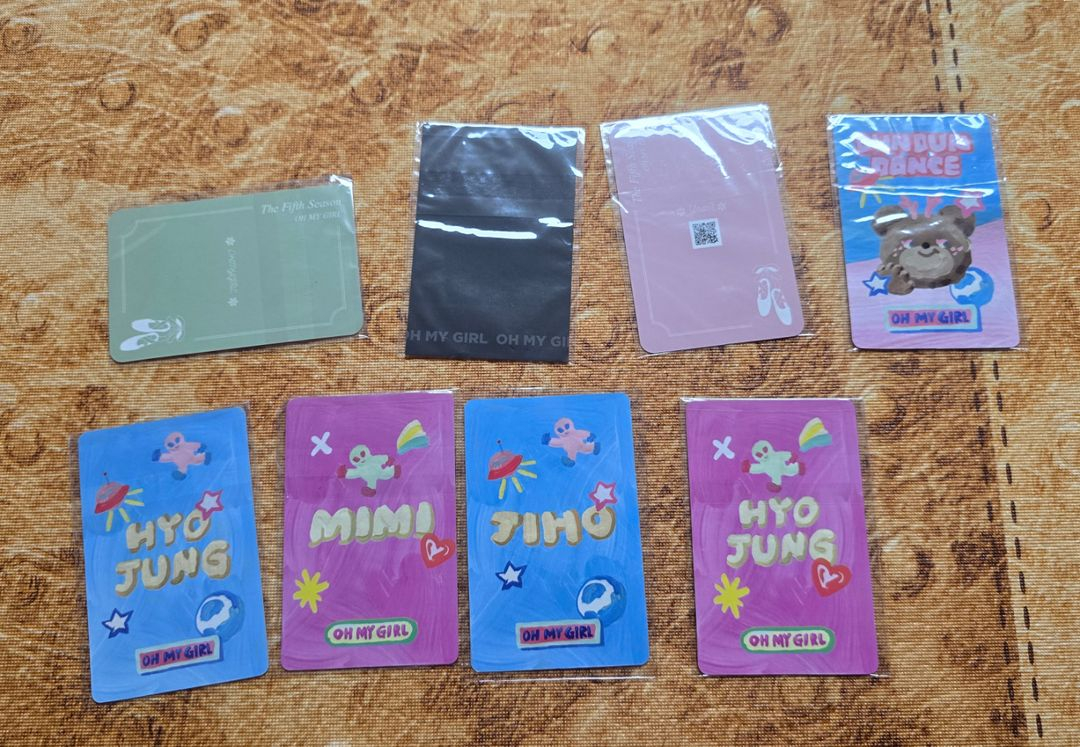 오마이걸 앨범 일괄 이미지