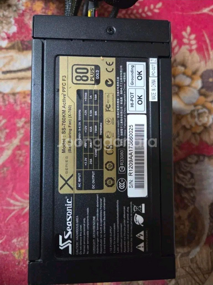 Seasonic SS-760KM 760W 파워 서플라이 모듈--0