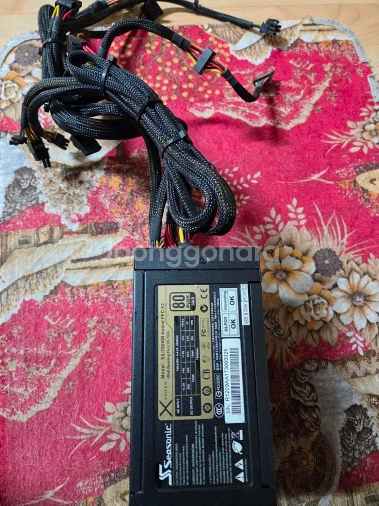 Seasonic SS-760KM 760W 파워 서플라이 모듈--1