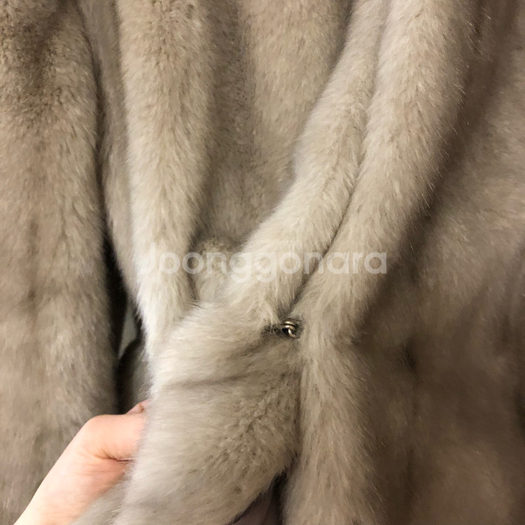 인조 후드 프리미엄 비건 밍크 코트 페이크퍼 에코퍼 자켓 점퍼 프릴A라인--9