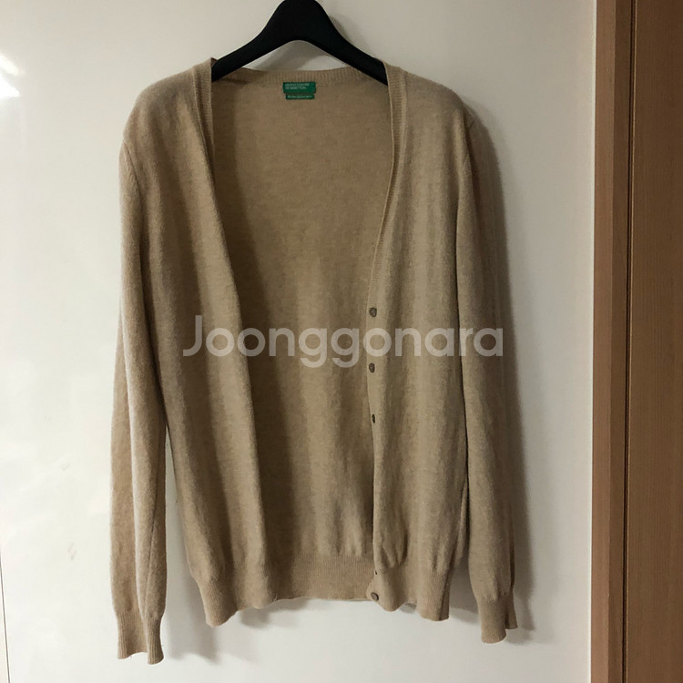 베네통 이태리 울100% 가디건 니트 세트 앙상블 투피스--9