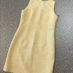 시에 SIE 21년 썸머 트위드 민소매 슬리브리스 레몬 원피스 나시