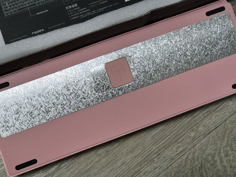 (오늘만 5만원) 럭키65 v2 핑크 jarvis jj축 반저소음 알루미늄 유무선 블루투스 키보드--2