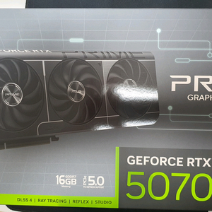 미개봉 RTX 5070ti ASUS 프라임 그래픽카드 팝니다