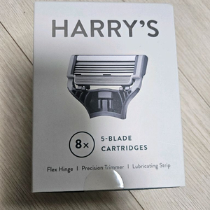 [새제품]해리스 면도기 면도날 리필 8개 5중날