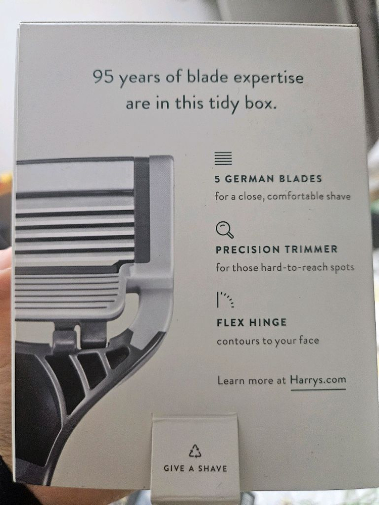 [새제품]해리스 면도기 면도날 리필 8개 5중날--3