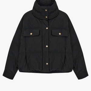 sjsj 하이넥 구스 다운 점퍼