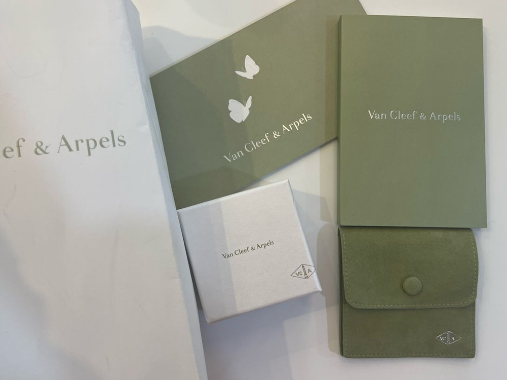 반클리프 앤 아펠 빈티지 알함브라 오닉스 목걸이 새상품--3