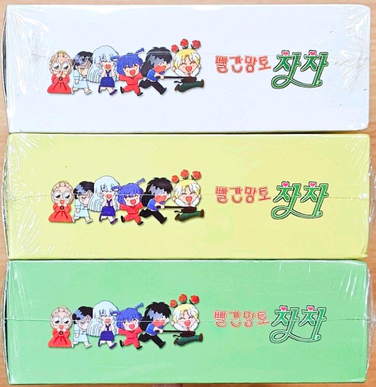 [미개봉] 빨간망토 차차 DVD 박스 세트 고전 애니 뚜뚜 빙빙 도로시 세라비 아야하나 민 투니버스 더빙 이미지