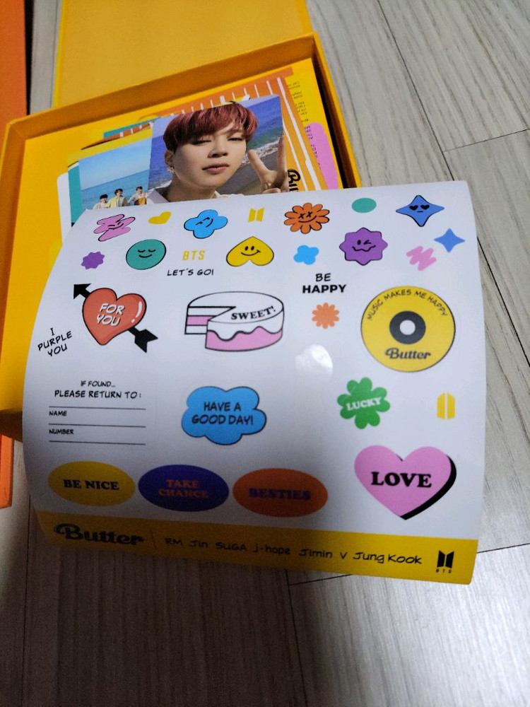 bts 버터 앨범 이미지