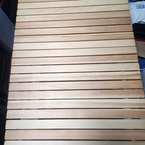 진로 캠핑용 우드 롤테이블