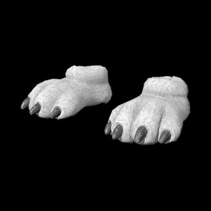 배그 스킨 북금곰 발 이미지