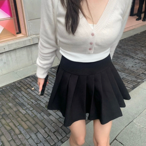 소버샵 쿠키 볼레로 가디건 아이보리