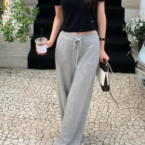 르플레인 니트팬츠 그레이 숏 24ver