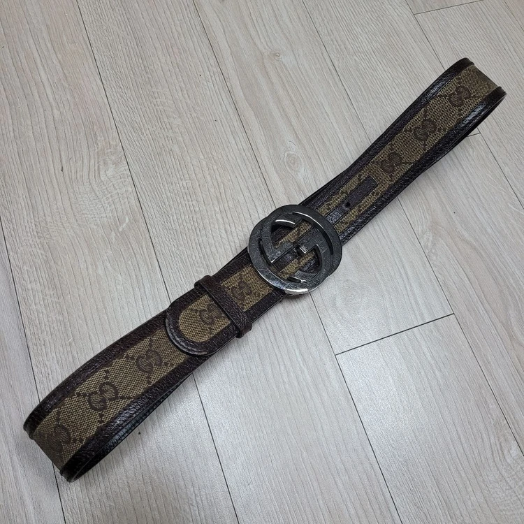 정품 구찌 GG 로고 벨트 100/40 사이즈 이미지