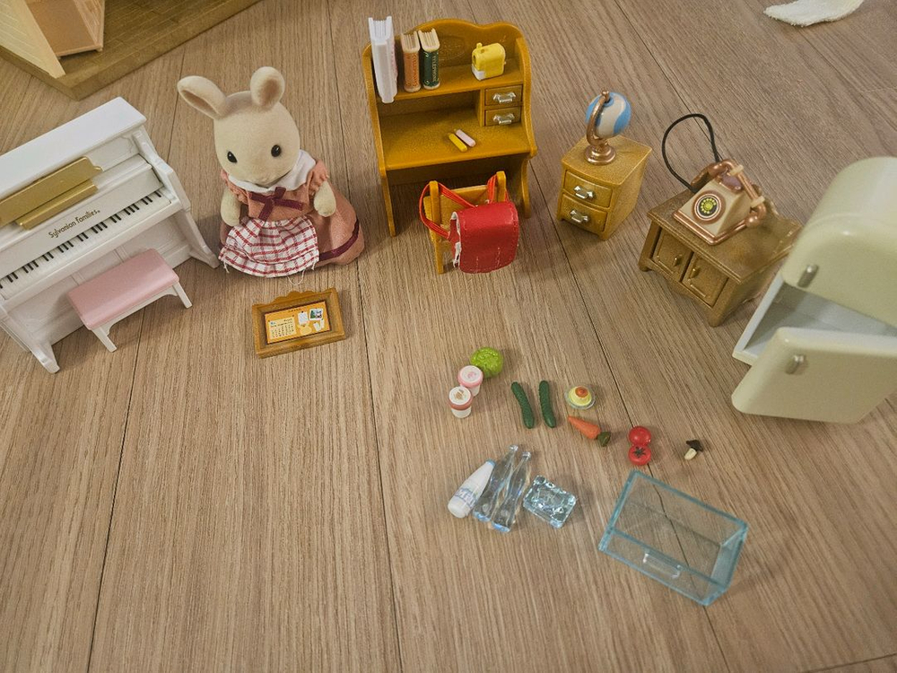 실바니안 이층집+스타터 가구 세트--1