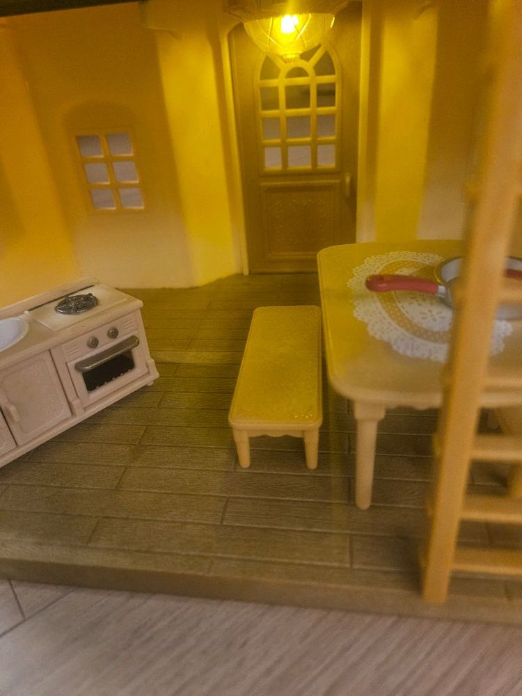 실바니안 이층집+스타터 가구 세트--3