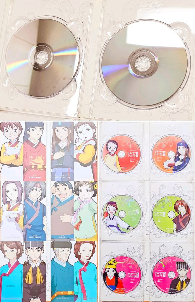 장금이의 꿈 애니 필름북 DVD 박스 대장금 고전 이영애 대원 만화로 보는 능인 달빛 MBC 투니버스 요리 사극 이미지