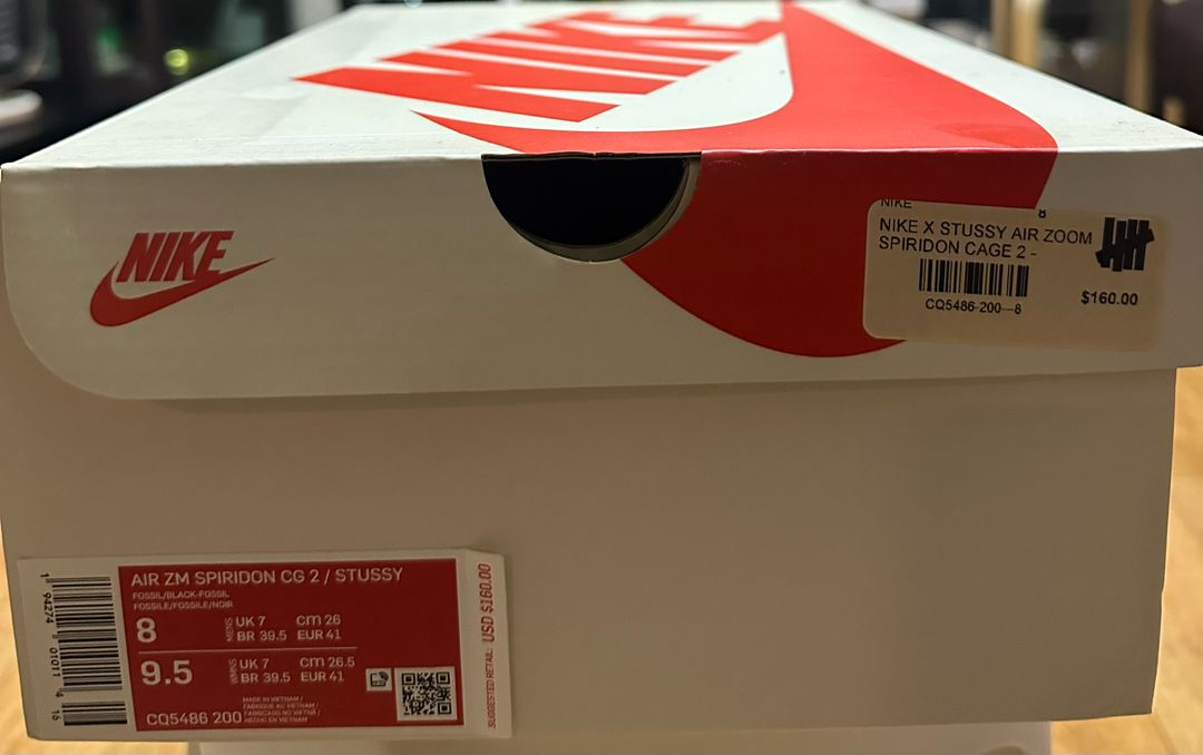 (260)나이키 스투시 에어 줌 스피리돈 케이지 2 파슬 이미지