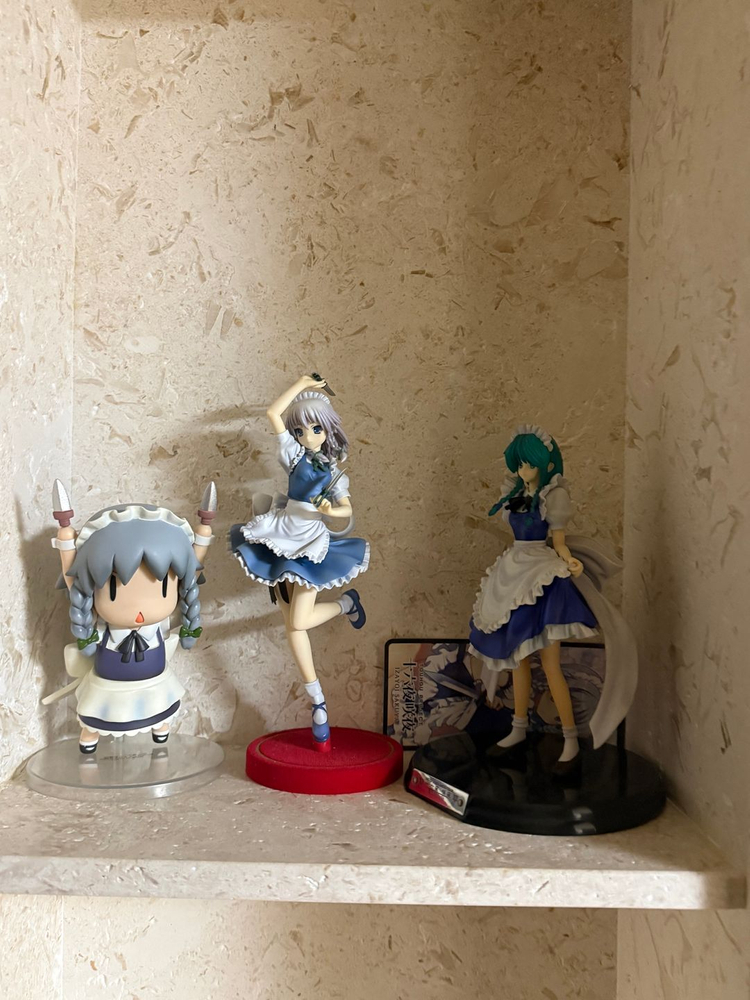 동방프로젝트 이자요이 사쿠야 피규어 대량판매 이미지