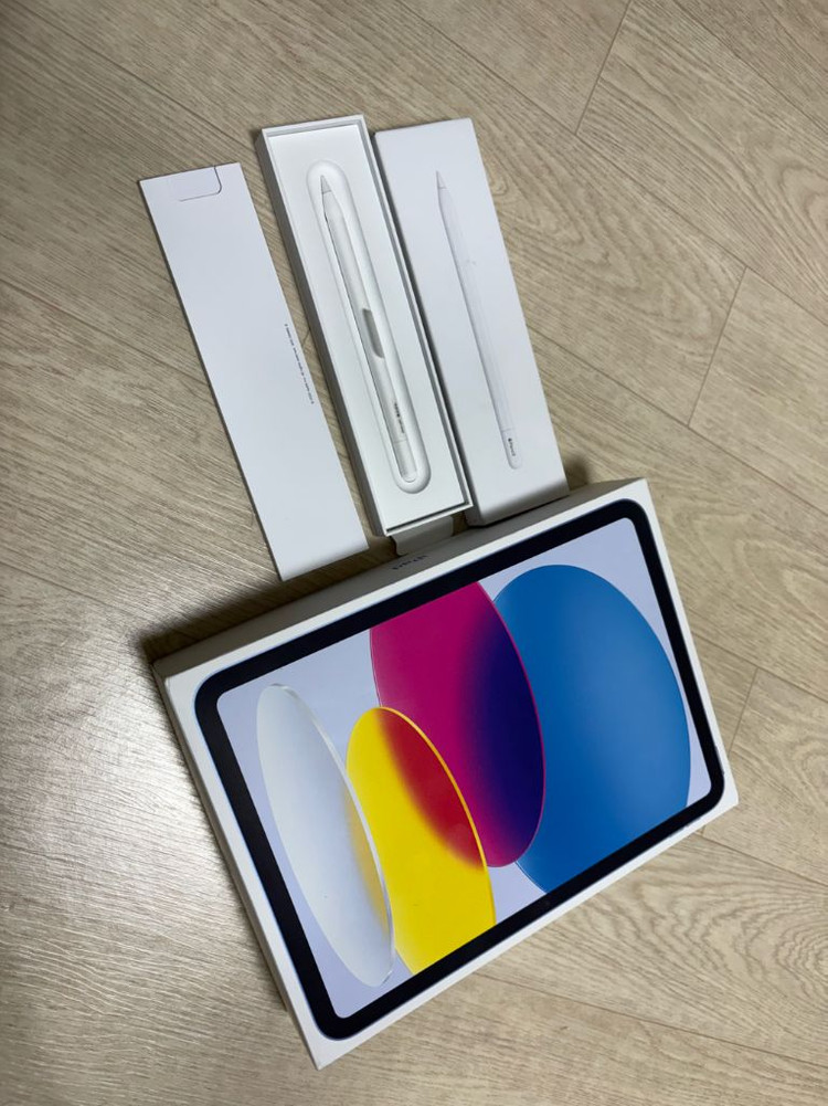 아이패드 a16 블루 128g미개봉+애플펜슬 2세대 이미지