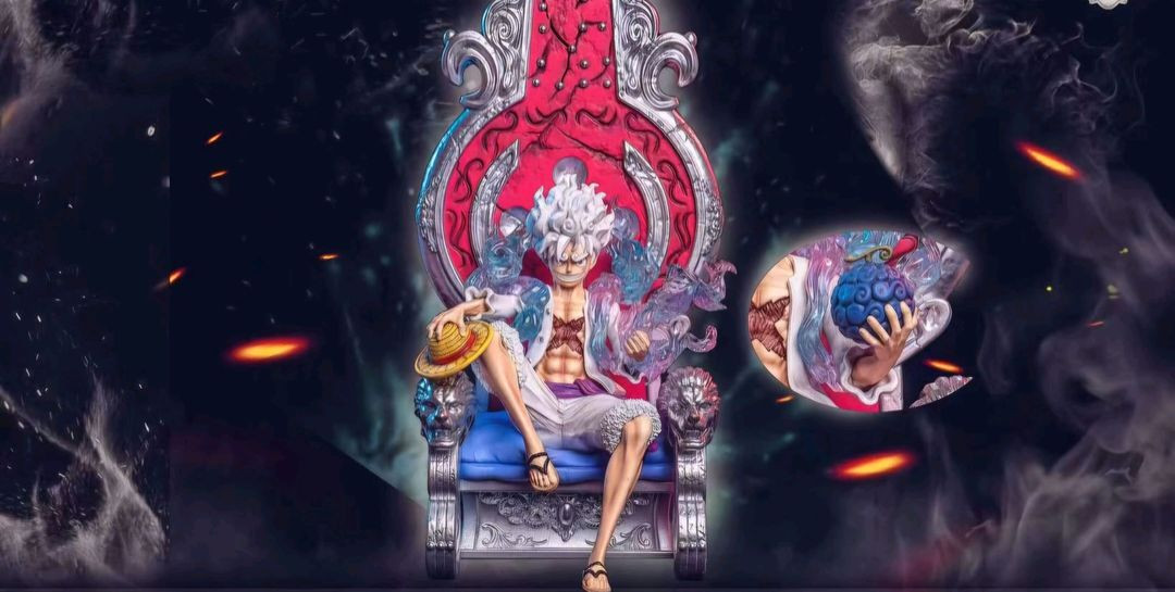 원피스 3 (Warhead STUDIO006) 오황 기어5 태양신 니카 루피 한정판 레진 피규어 팝니다새상품 미개봉--1