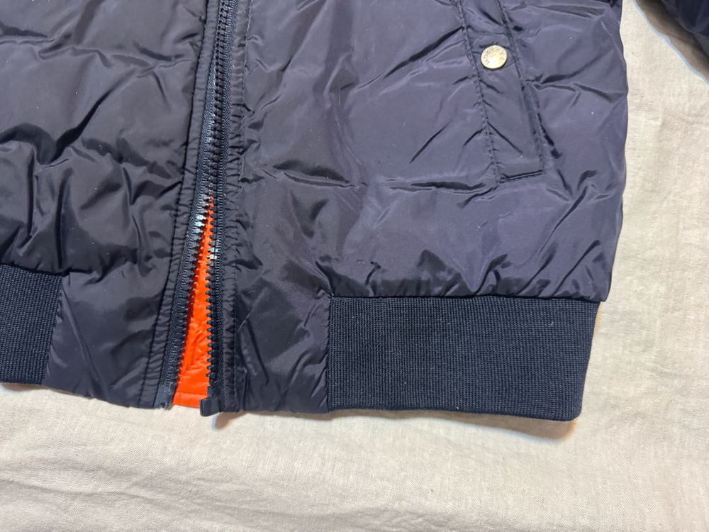 몽클레어 키즈 경량패딩 봄버형 정품 / 지퍼고장 / AS가능 / 7만원 이미지