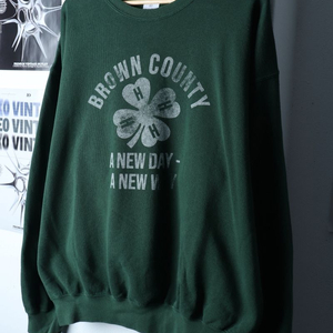 (XL-2XL) 와일드 동키 긴팔티셔츠 빅사이즈 그린 이미지