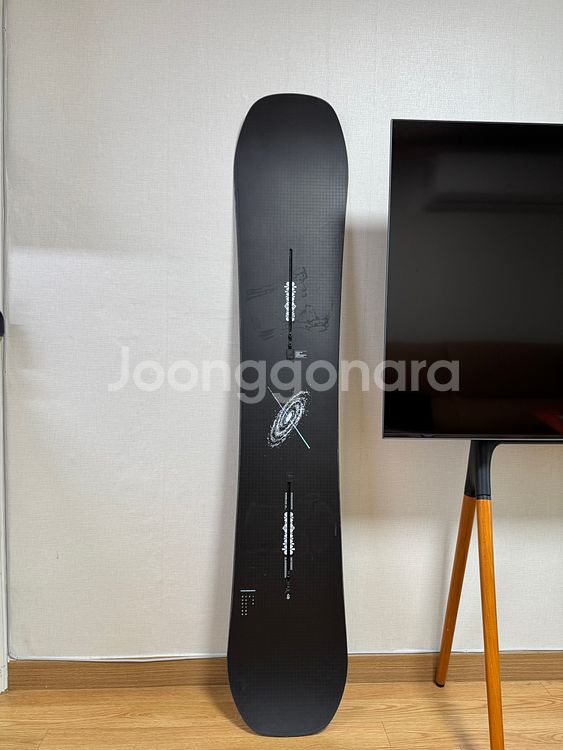 2122 버튼 커스텀 X 커스텀엑스 스노우보드 데크 158cm--4