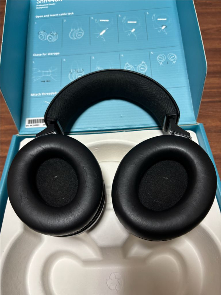 SHURE 슈어 SRH440A 모니터링 헤드폰 8만원에 판매합니다--2