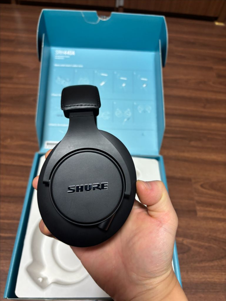 SHURE 슈어 SRH440A 모니터링 헤드폰 8만원에 판매합니다--3