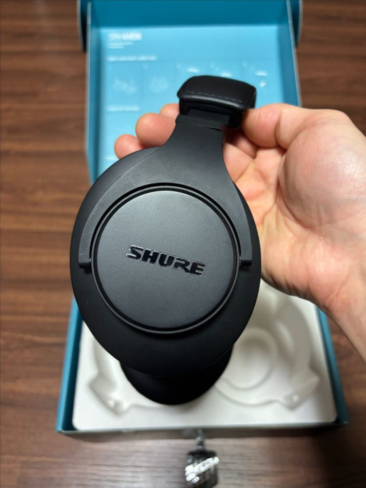 SHURE 슈어 SRH440A 모니터링 헤드폰 8만원에 판매합니다--5