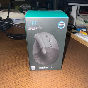 로지텍 Lift 버티컬 마우스 블랙(그레파이트) 새상품 이미지