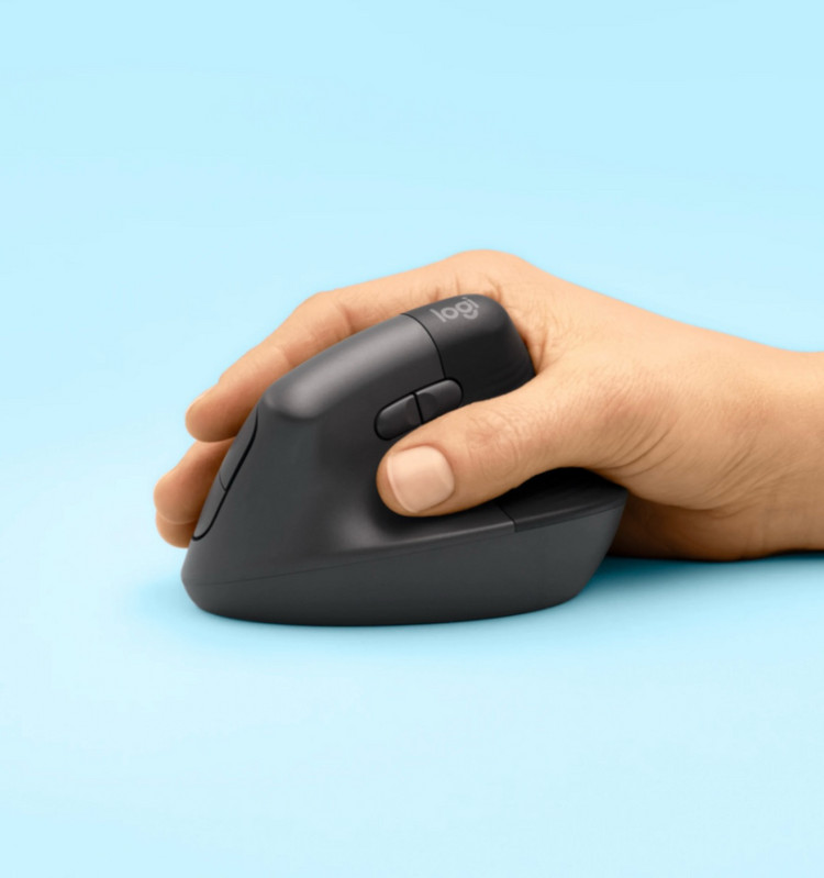 로지텍 Lift 버티컬 마우스 블랙(그레파이트) 새상품 이미지