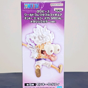 (원피스 월콜) 미개봉 기어5 니카 메탈릭 월드콜렉터블 피규어