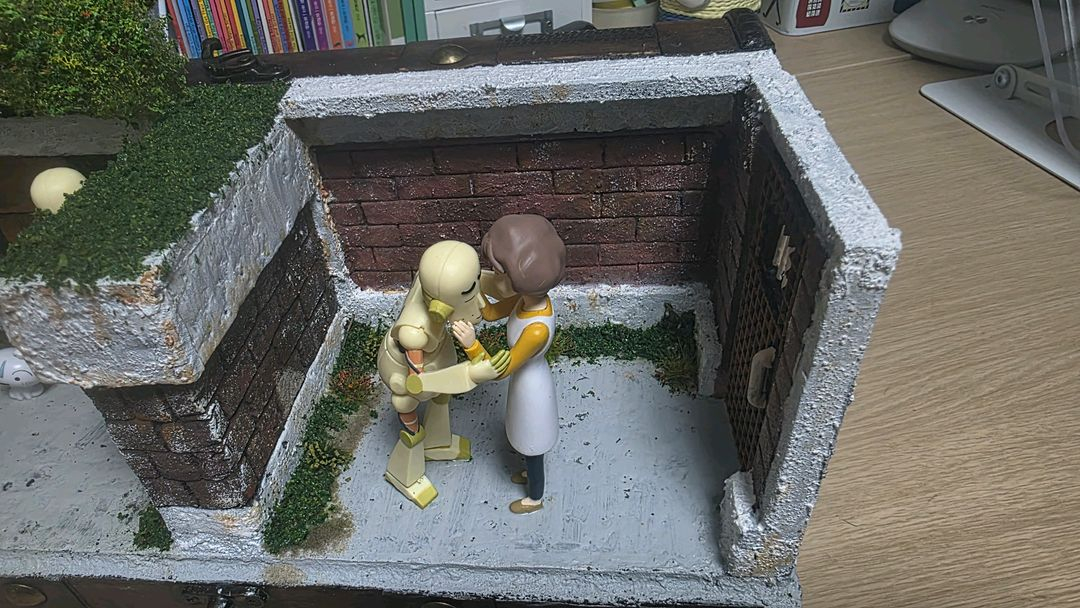 짱구 로봇아빠 디오라마--4