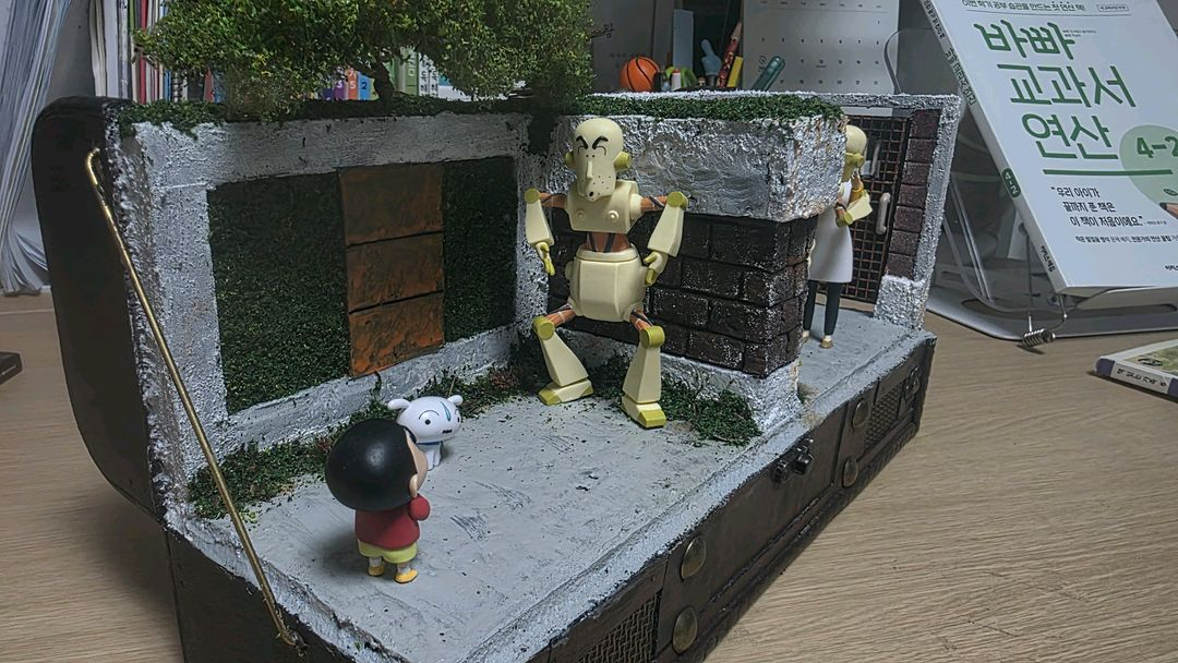 짱구 로봇아빠 디오라마--6