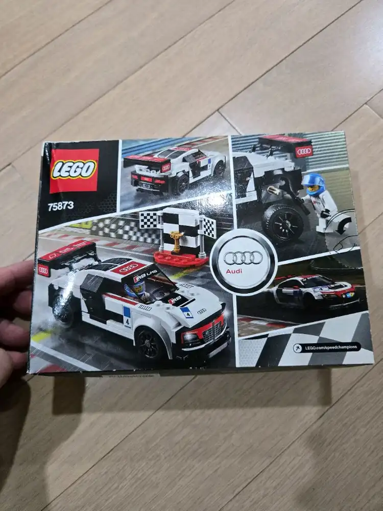 레고 스피드챔피언 아우디 R8 LMS 울트라 75873 미개봉 이미지