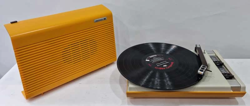 빈티지 ELECTROPHONE 포터블 블루투스 야외전축 이미지