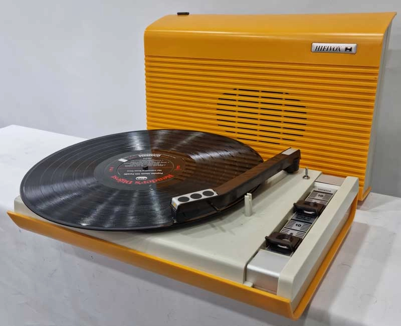 빈티지 ELECTROPHONE 포터블 블루투스 야외전축 이미지