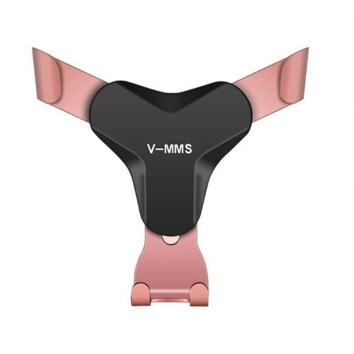 새 랜덤 발송 차량용 메탈 송풍구 핸드폰 거치대 자동차 스마트폰 거치대 에어컨 클립형 휴대폰 홀더 중력식 ABS 이미지